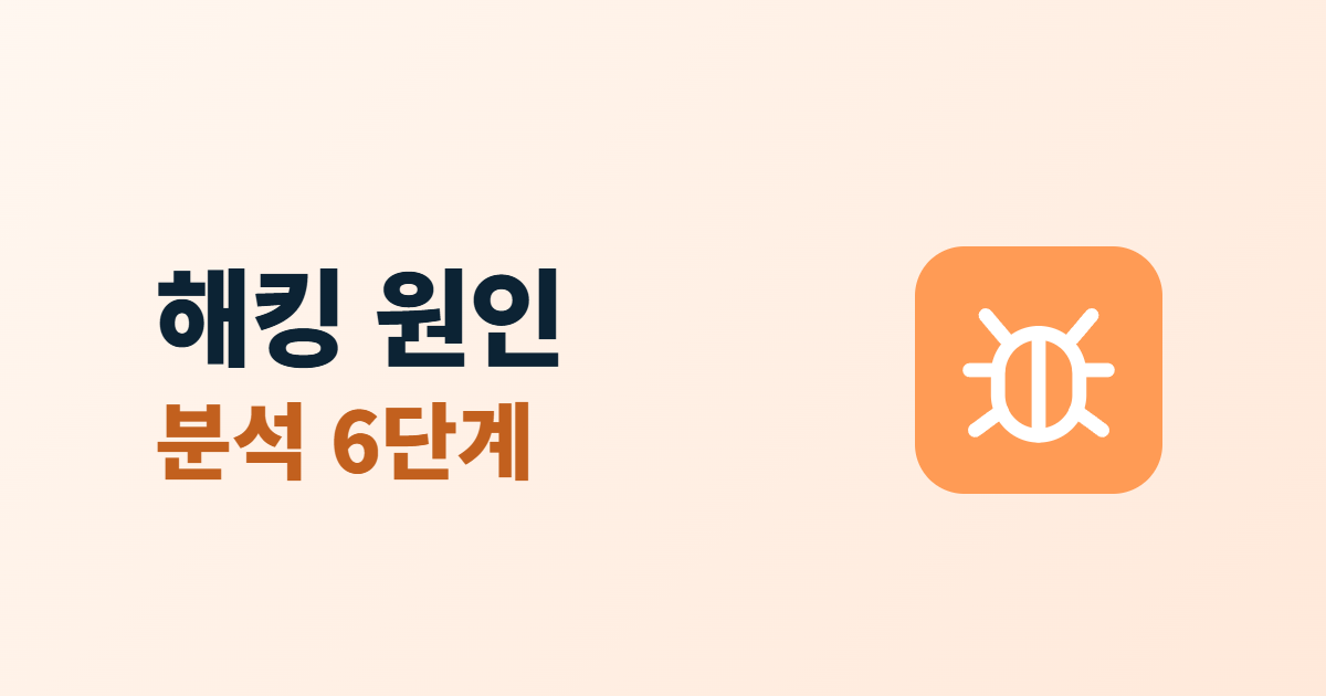 해킹 원인 분석, 홈페이지 침입 경로를 찾는 기본 순서 6단계